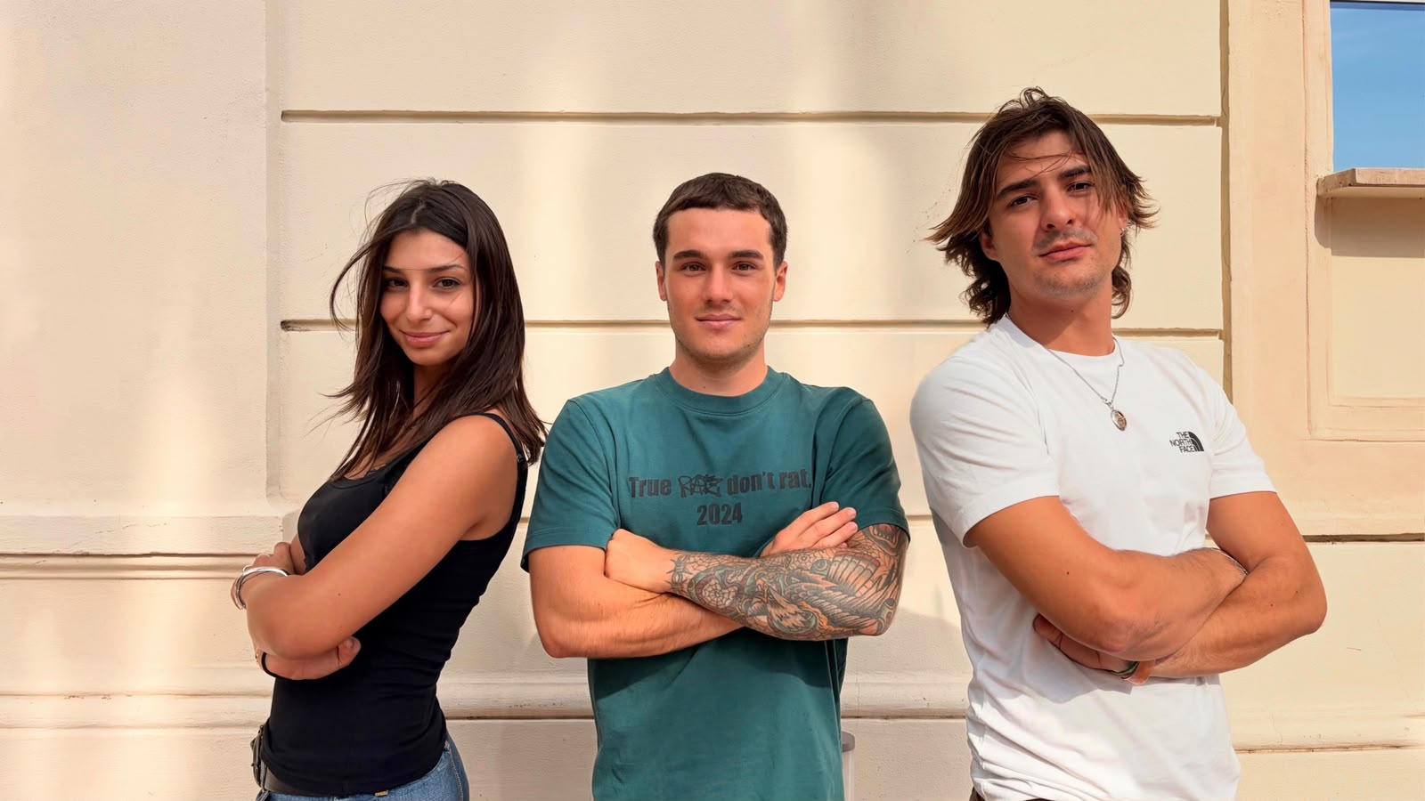 Alice Zavarise, Riccardo Luciani e Luca Persia, il collettivo di studenti dietro Lawfood